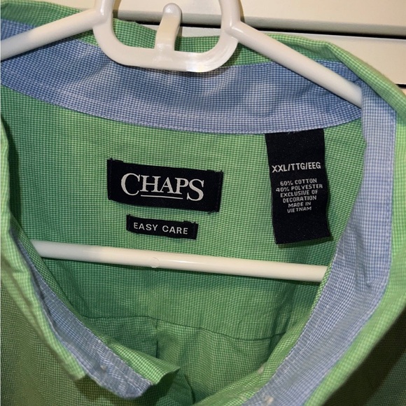 Men’s Chaps Short Sleeve Button Down - Picture 2 of 2